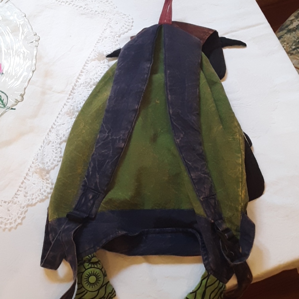 Drawstring Owl Backpack - image 3